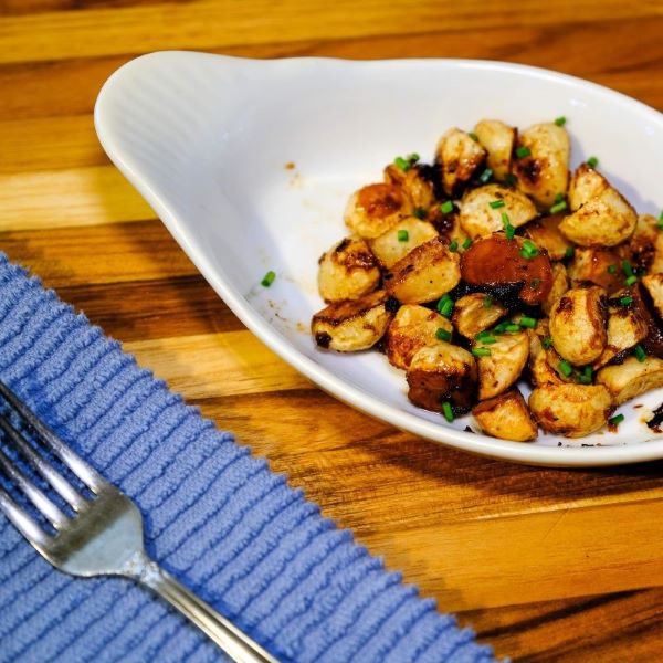 Green Heart Garden | Recipe - Soy Ginger Glazed Hakurei Turnips